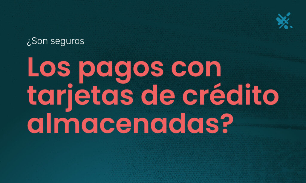 texto con la pregunta ¿son seguros los pagos con tarjetas de credito almacenadas? y el logo ce ECS payments puerto rico